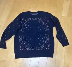 rageblue ニット　ペイズリー柄