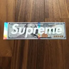 Supreme box logo 100ドル札デザイン ステッカー　10枚セット Supreme box logo 100ドル札デザイン ステッカー 10枚セット