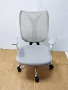 Fellowes Elea オフィスチェア ホワイト メッシュチェア 人間工学 