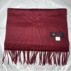 Loro Piana ロロ・ピアーナ カシミアマフラー イタリア製 ボルドー