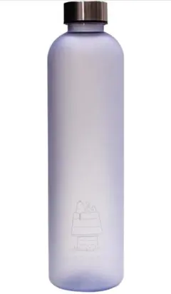 スヌーピー　タイムマーカー付きウォーターボトル　ブルー