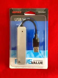バッファローコクヨサプライ USB2.0HUB YDH4U065SV