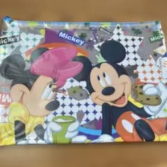 Disney ミッキー＆ミニー メッシュポーチ