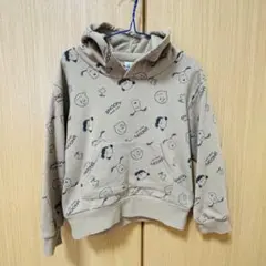 120サイズ　スヌーピートレーナー　フーディ　パーカー