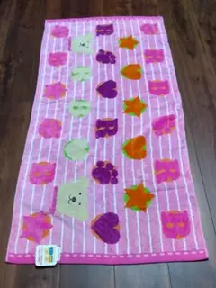 ☆新品未使用☆　レインボーベアタオル　バスタオル
