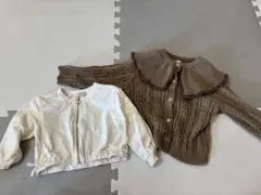 プティマイン　アプレレクール　アウター2枚セット サイズ90