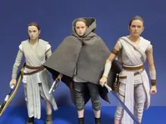 starwars スターウォーズ ブラックシリーズ レイ フィギュア 3種セット