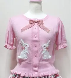 Angelic Pretty Ribbon Bunnyニットカーデのサムネイル