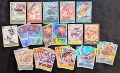 ​超豪華オールキラ：パラレル・SEC計10枚ゾロ＆サンジ麦わらとワノ国英雄セット