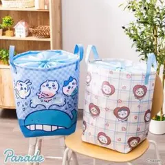 新品・未開封】ちいかわ BIG収納バスケット 2種 うさぎ ハチワレ