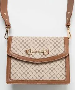 【値下げ中】WEGO/ビット付きフラップショルダーバッグ