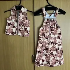 姫ギャルキッズ　ベビーピンクハウス　セットアップ