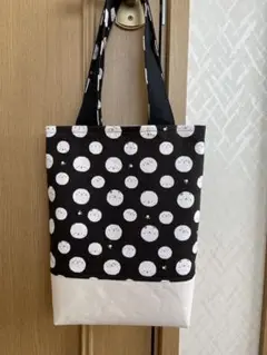 まんまる猫さん☆肩掛け☆A4サイズ☆ハンドメイドトートバック☆サブバック☆