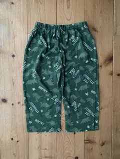 男の子 恐竜柄 ハーフパンツ パンツ パジャマ ルームウェア 130cm