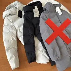 【新品未使用】ユニクロ　シームレスダウン ショートコート　　2色セット