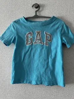 GAP ロゴアップリケ 半袖Tシャツ ブルーのサムネイル