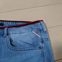ライトブルーデニム ストレートレッグ
