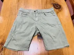 ZARA オリーブグリーン ショートパンツ USA 31
