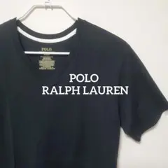【美品！】POLO RALPH LAURENブラック Vネック TシャツSサイズ