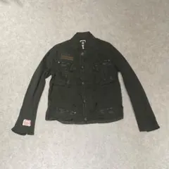G-STAR RAW GS.3301 ミリタリー ジャケット 刺繍ロゴ Mサイズ - メルカリ