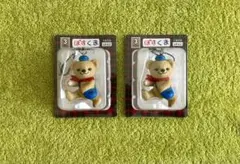 ぽすくま フィギュアストラップ 2個セット