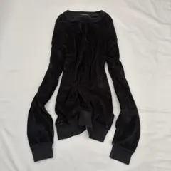 00s ベロア カットソー グランジ y2k darkwear opium