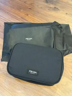 PRADA BEAUTY バニティポーチ ブラック　新品未使用・非売品