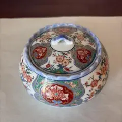 赤絵 蓮華文 香合 茶道具 - メルカリ