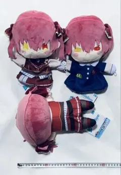 ホロライブ hololive　寝そべりぬいぐるみ・パペット2種　宝鐘マリン