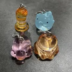 カプセルトイ ミニチュアチャーム 4点セット