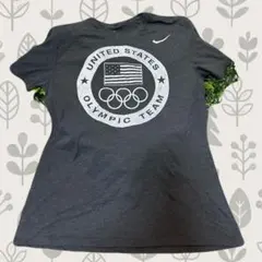 NIKE チームUSA 五輪Tシャツ M チャコールグレー