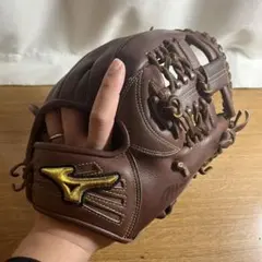 超希少 ミズノプロ 硬式 内野 野球 グローブ 支給品 廣岡大志 ヤクルト