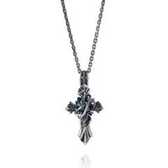 m's collection シルバー ソーン クロス ペンダント ネックレスのサムネイル