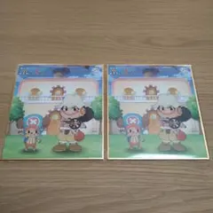 ワンピース ミニ色紙