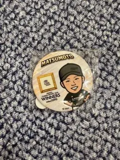 ソフトバンクホークス クライマックス 松本裕樹 若鷹 가챠 缶バッジ