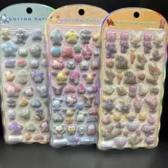 コットンパフィーシール　サンリオ　はぴだんぶい　ズートピア