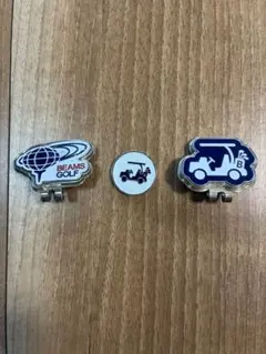 BEAMS GOLF ビームスゴルフ　ボールマーカー　プラスおまけのサムネイル