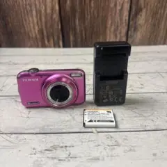 FUJIFILM FinePix JX400 ピンク デジカメ コンデジ - メルカリ