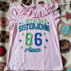 ★送料込★150 SistarJenni 子供 ノースリーブ Tシャツのサムネイル