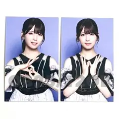 乃木坂46 ミニ生写真　筒井あやめ　2枚セミコンプ　Same numbers