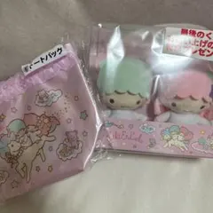 キキララ　当たりくじ　ラストワン賞　ぬいぐるみ　トートバッグセット