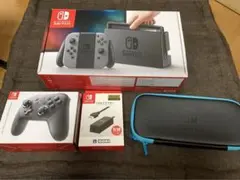 Nintendo Switch 本体 + Proコン+ LANアダプター+ポーチ