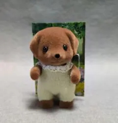 シルバニアファミリー チョコレートラブラドールの赤ちゃん (イエロー)