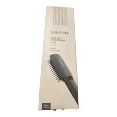 SALONIA ストレートヘアブラシスリム グレー