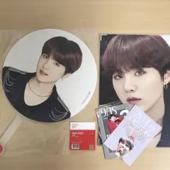 公式 BTS SYS ユンギ うちわ プレミアムフォト プレフォト
