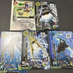 非売品 甲虫 王者 ムシキング 5枚セット