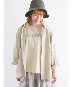 コットンゆるシャツ Samansa Mos2