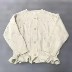 キッズ ニットカーディガン