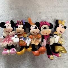 ミニーマウス ぬいぐるみ 5体セット