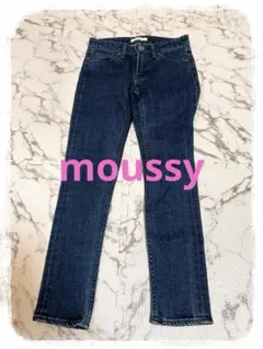 ☘️P1☘moussy ストレッチ スキニーデニム 24